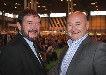 Irish KC President Sean Delmar With John Madden