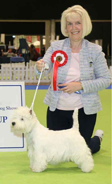 Group - 1st Place	1417 - Krisma Winter Sun, Breed: West Highland White Terrier (Mrs D A Britten)